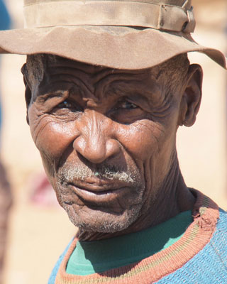 Tribal elder. Photo: Donna Judd (using an Olympus E-P2)