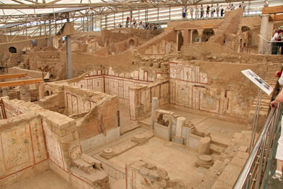 The terrace houses in Ephesus.