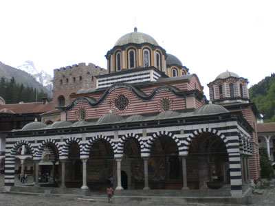 Bulgaria’s Rila Monastery.