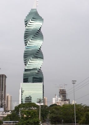 The F&F Tower in Panama City.