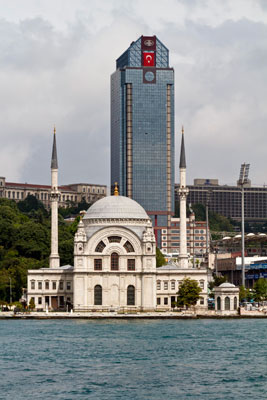 Old meets new in Istanbul.