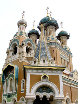 The historic Russian Cathedral in Nice, built during the reign of Tsar Nicholas II, is celebrating its 100th anniversary. Photo: Michaelanne Jerome