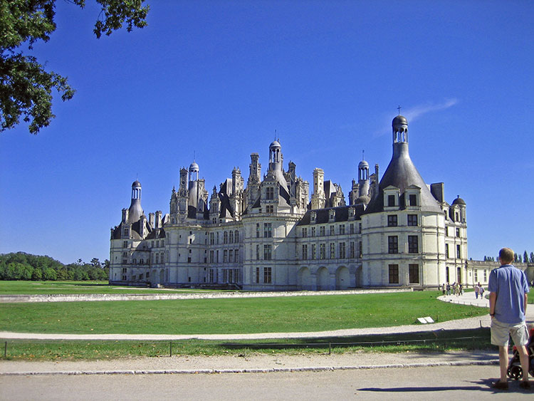 The Château de Chambord.