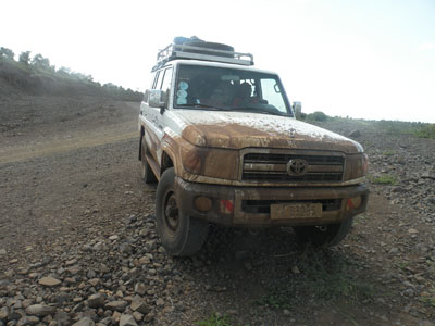 Our 4-wheel-drive vehicle.