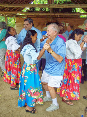 Tour members danced with locals to son, Cuba’s signature music.