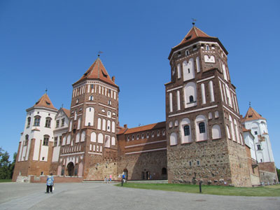 Mir Castle, home of the Radvila/Radziwiłł family — Belarus. Photos by Julie Skurdenis