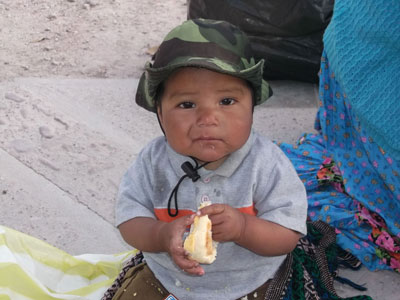 A Tarahumara child.