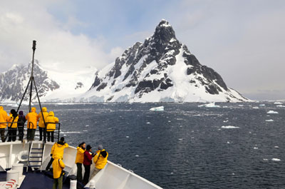 Entering the Lemaire Channel.