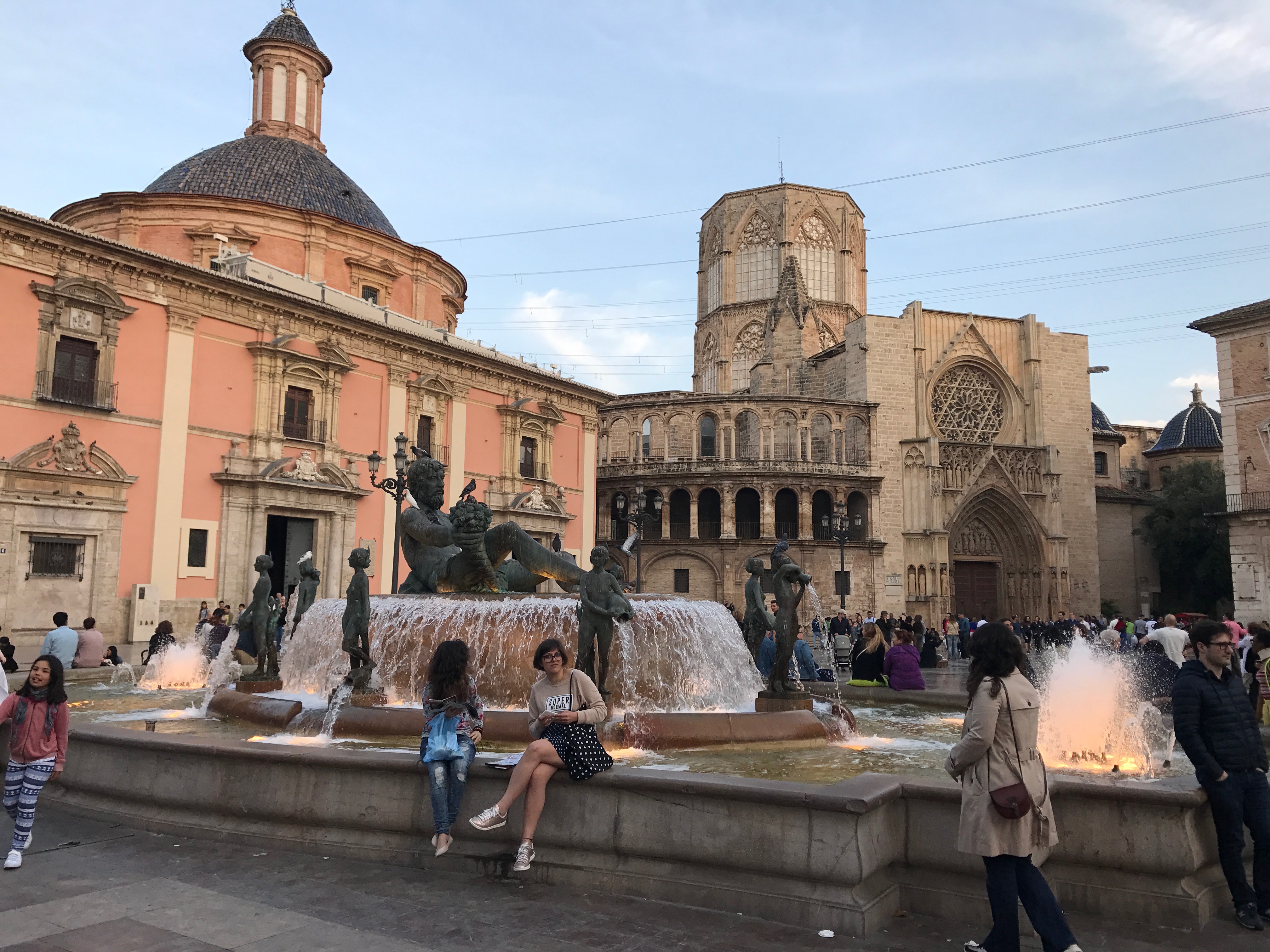 Plaza de la Virgen - Valencia, Spain