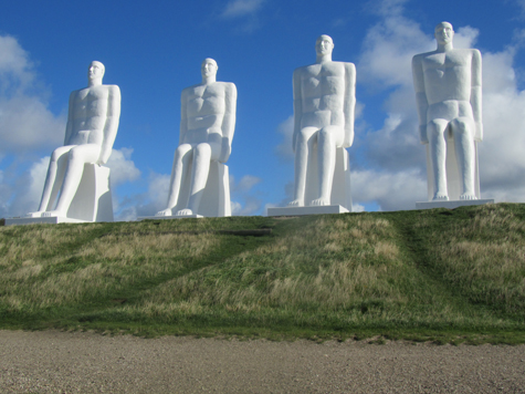 'Man Meets the Sea' statues, Esbjerg, Denmark