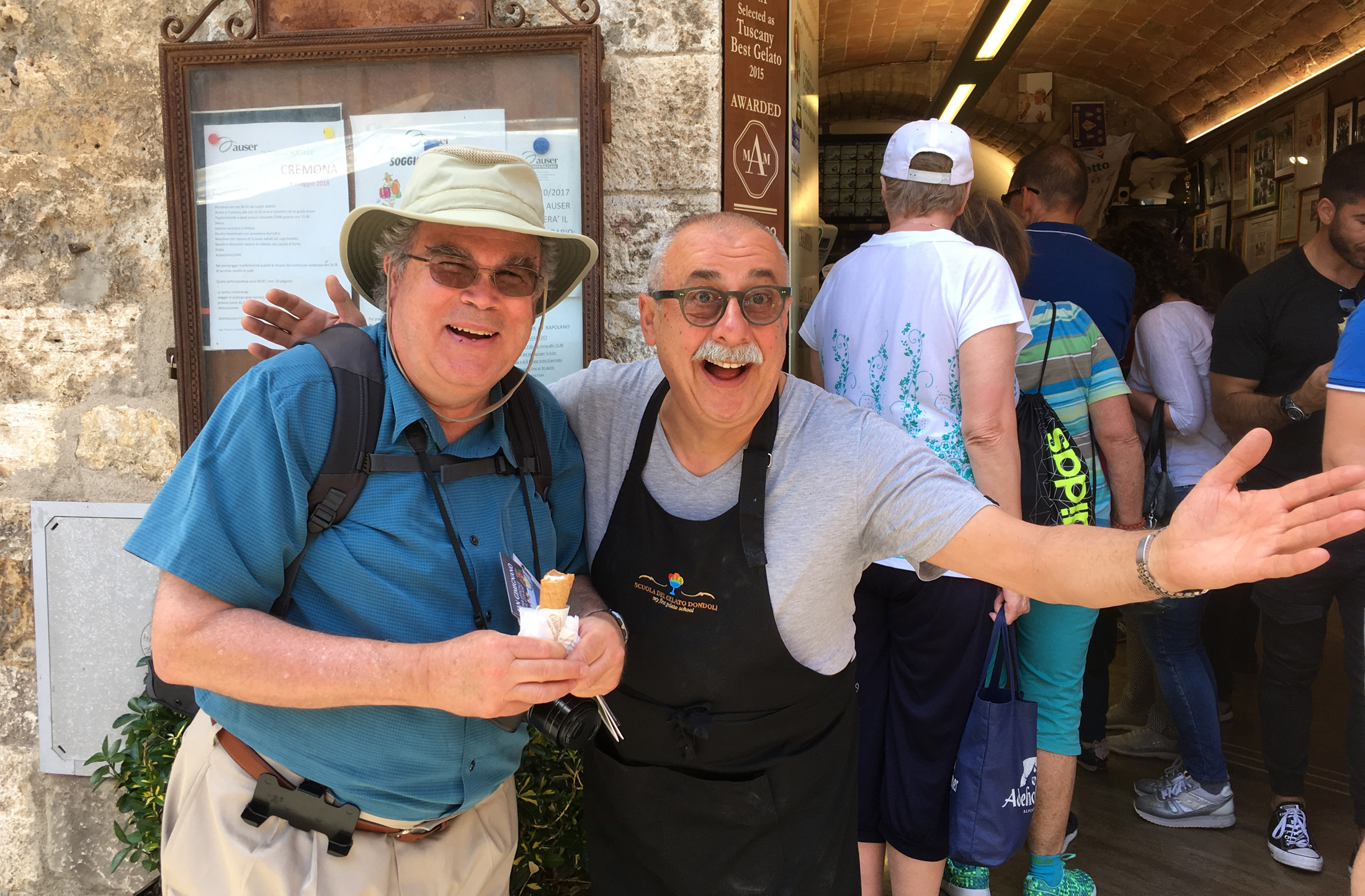 Going carless in Tuscany