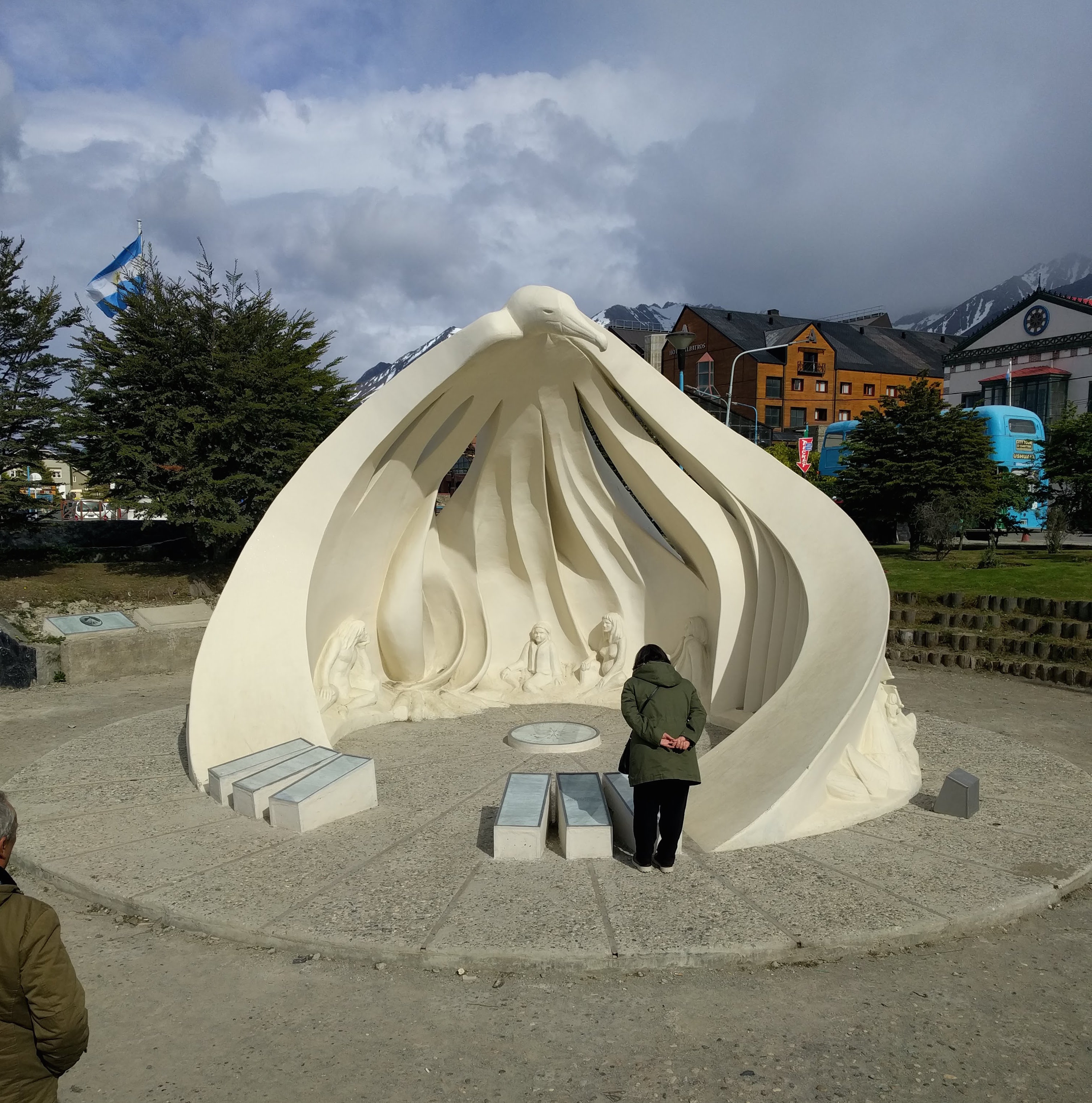 Monument of Ancient People and Pioneers of Ushaia (Argentina)