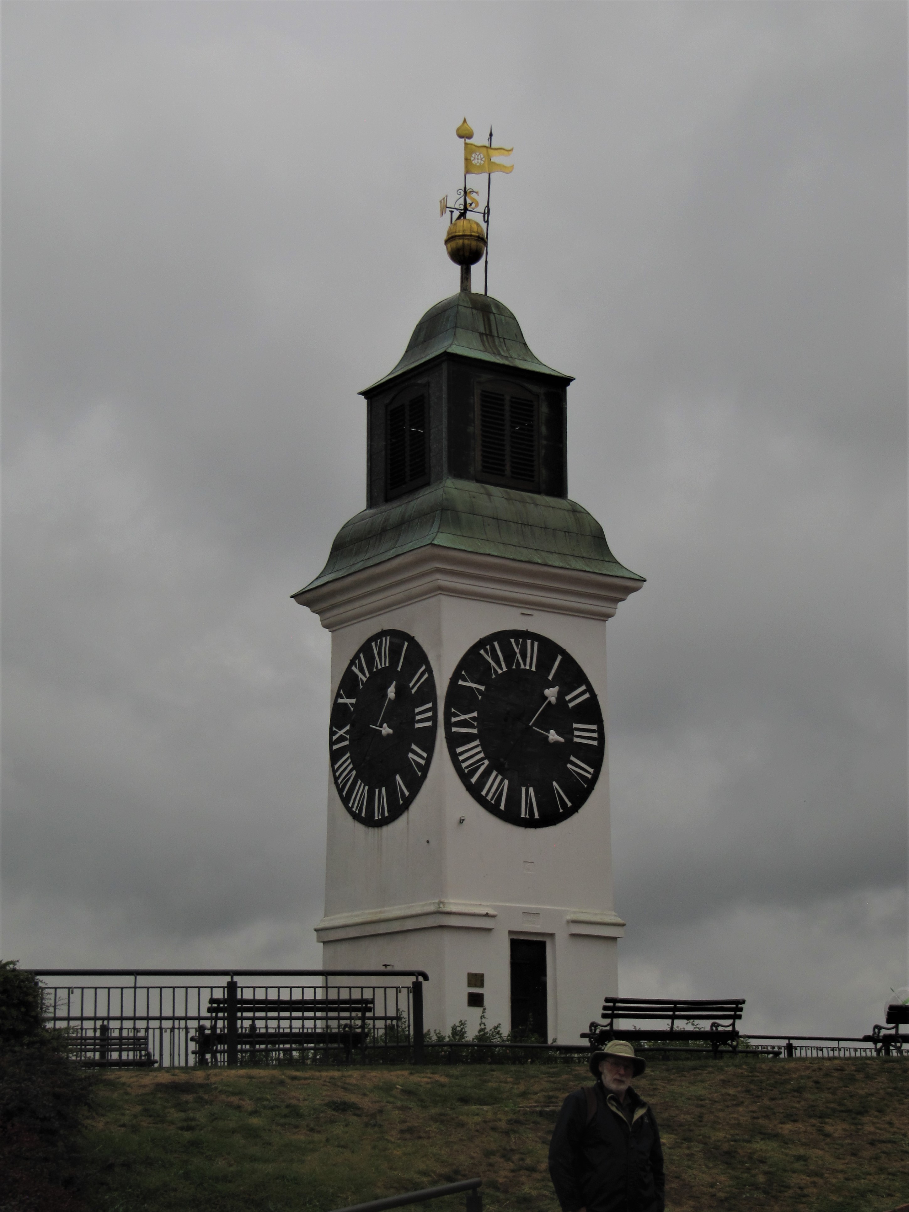 Petrovaradin Fortress clock tower (Novi Sad, Serbia)