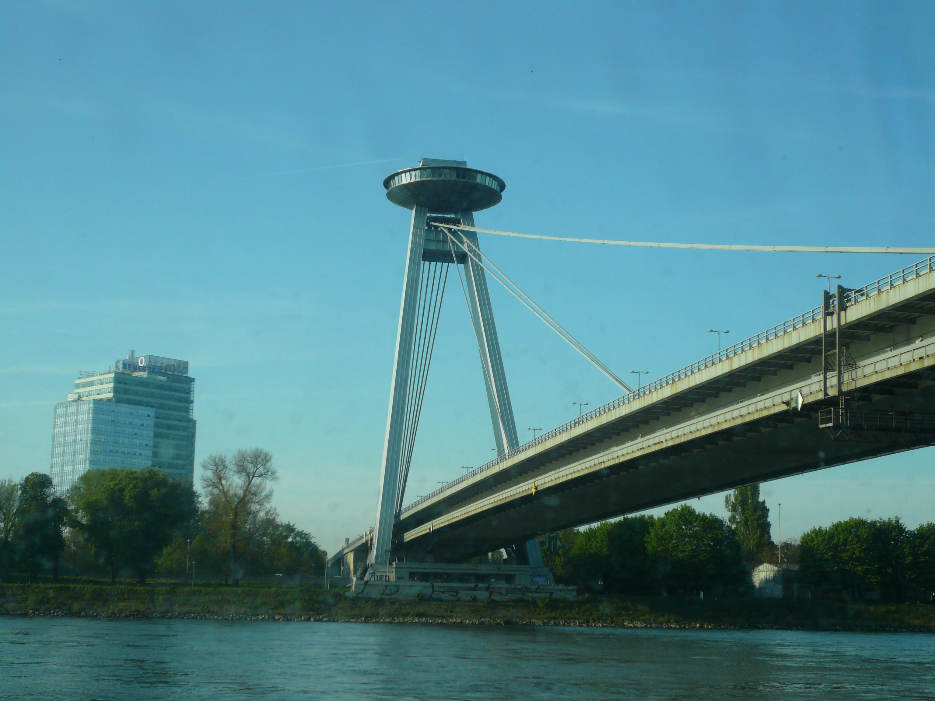 UFO Bridge & Tower, Bratislava, Slovakia