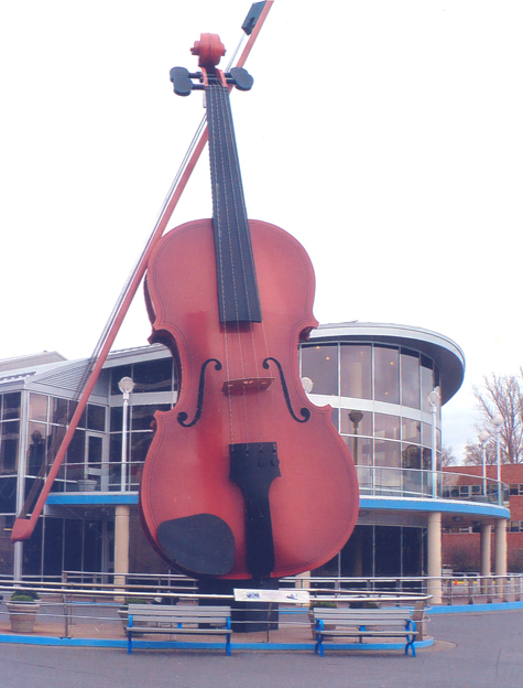 Big Fiddle of the Ceilidh (Nova Scotia, Canada)