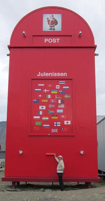 Santa's mailbox, Longyearbyen, Svalbard, Norway
