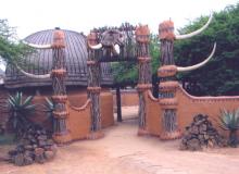 The set for “Shaka Zulu,” near Durban, South Africa