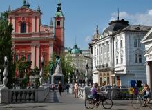 Ljubljana’s exquisite architecture reflects its history as a crossroads of Germanic, Mediterranean, and Slavic cultures.