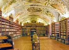 Prague’s Strahov Monastery library was a center of Baroque learning. Photo by Rick Steves