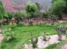 One of the gardens at the Ourika Garden Mountain Villa — Morocco. Photo by Stephen Addison