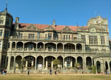 In Shimla, the former residence of the British Viceroy of India now houses the Indian Institute of Advanced Study. Photos by Inga Aksamit