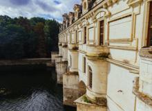 Château de Chenonceau, built between 1513 and 1517 in France’s Loire Valley, became a royal estate of King Francis I as part of a debt settlement in 1535.