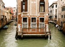 That first step is a doozy when you live in a home surrounded by water — Venice, Italy. Photo: ©Adrian Wojcik/123rf