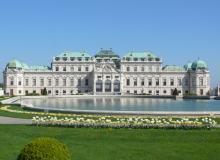 Belvedere Palace, Vienna, Austria.