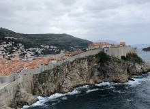 The city walls of Dubrovnik. Croatia.