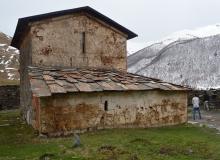 The Lamaria Church in Ushguli.