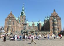 The alluring Frederiksborg Palace outside of Copenhagen, Denmark, back when free-range exploration was in flower, sans social distancing. Photo by Randy Keck