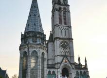 The Sanctuary of Our Lady of Lourdes — architectural splendor on high in Lourdes, France. Photo by Randy Keck