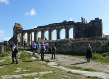 The Roman-era ruins at Volubilis, once a city of 25,000. Photos by Randy Keck