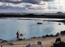 Hot springs at Lake Mývatn, northern Iceland. Photos by Cindi McNabb