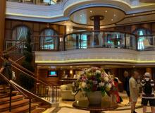 Aboard Cunard’s Queen Elizabeth. Photo by Josip Palić