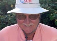 ITN subscriber Tim Ramstad in his new hat.