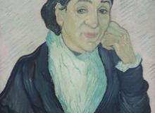 Portrait of Madame Ginoux, one of van Gogh’s “L’Arlésienne” series. Photos by Lorenz Rychner