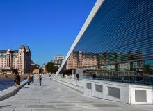 Oslo’s redeveloped waterfront includes a 5-mile-long promenade and stunning architecture. Photo by Cameron Hewitt