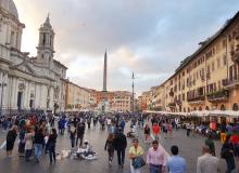 In the tangle of downtown Rome, convents can provide a restful oasis for weary travelers. Photos by Rick Steves