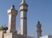 The towering Grand Mosque