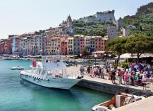 Porto Venere is the perfect jumping-off point for scenic boat rides along the Italian Riviera. Photo by Dominic Arizona Bonuccelli