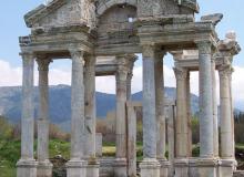 Second-century Tetrapylon gateway — Aphrodisias.