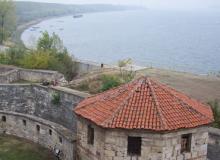 The medieval Baba Vida fortress in northern Bulgaria.