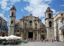 The Catedral de la Habana and its namesake plaza graces Old Town Havana. Photos by Randy Keck 