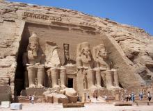 The large temple of Abu Simbel in Egypt. Photos: Keck