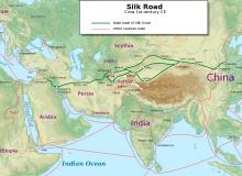 Silk Road Map