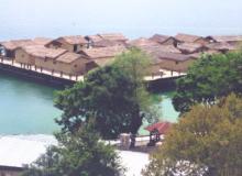 Bay of Bones archaeological site on Lake Ohrid, Macedonia