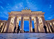 Berlin’s Brandenburg Gate, now a symbol of peace and reunification. Photo by Dominic Arizona Bonuccelli