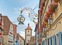 Well-preserved Rothenburg welcomes visitors. Photo by Dominic Arizona Bonuccelli