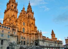 The Camino ends at this cathedral, which holds the tomb of St. James. Photo by Cameron Hewitt.